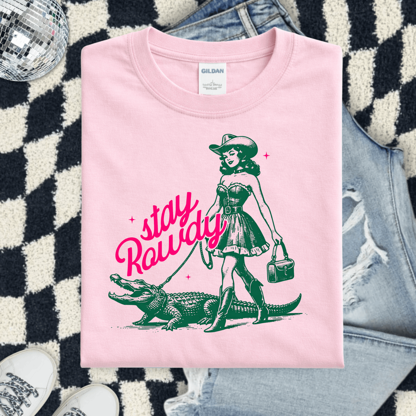 Envy Stylz Boutique Men - Apparel - Shirts - T-Shirts Stay Rowdy Gator Graphic T-shirt