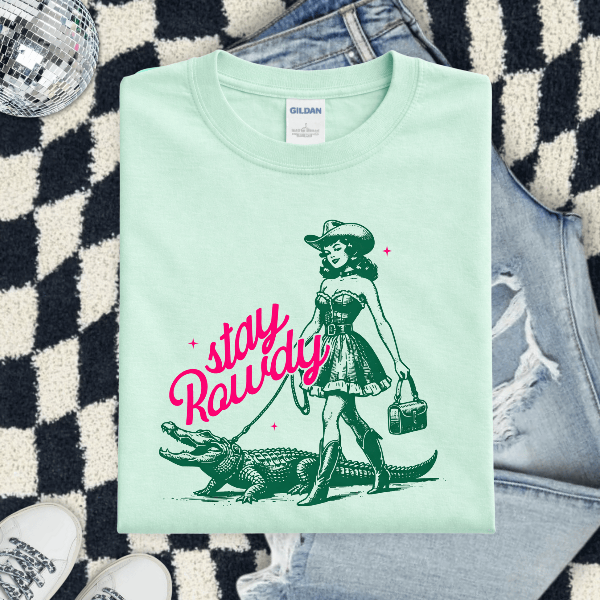 Envy Stylz Boutique Men - Apparel - Shirts - T-Shirts Stay Rowdy Gator Graphic T-shirt