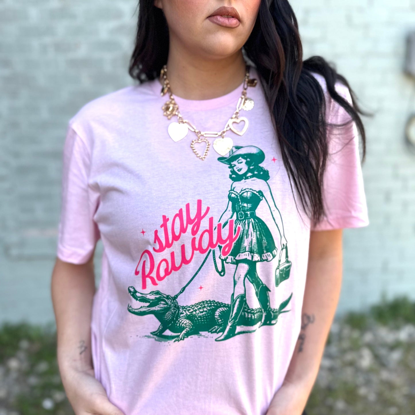 Envy Stylz Boutique Men - Apparel - Shirts - T-Shirts Stay Rowdy Gator Graphic T-shirt