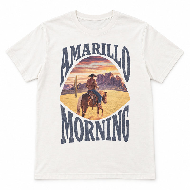 Amarillo Morning Texas Western Graphic Tee
