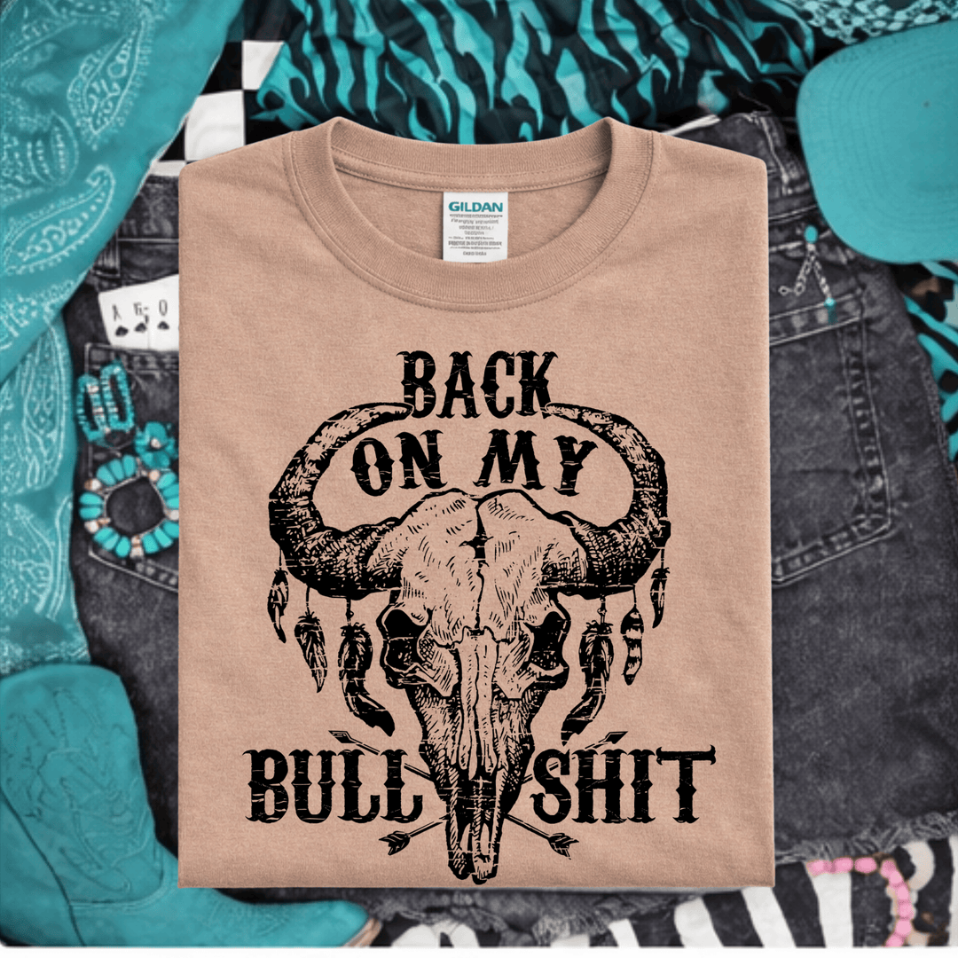 Envy Stylz Boutique Women - Apparel - Shirts - T-Shirts Back On My Bullsh*t Graphic Tee