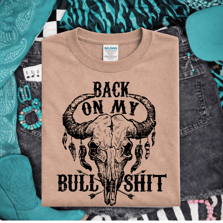 Envy Stylz Boutique Women - Apparel - Shirts - T-Shirts Back On My Bullsh*t Graphic Tee