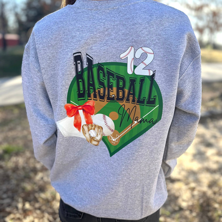 Envy Stylz Boutique Women - Apparel - Shirts - T-Shirts Custom Baseball  Mama Graphic Sweatshirt