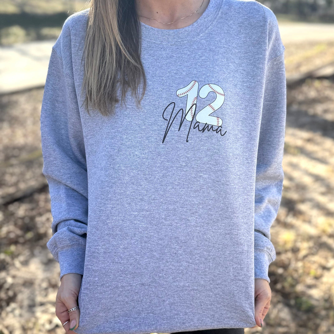 Envy Stylz Boutique Women - Apparel - Shirts - T-Shirts Custom Baseball  Mama Graphic Sweatshirt