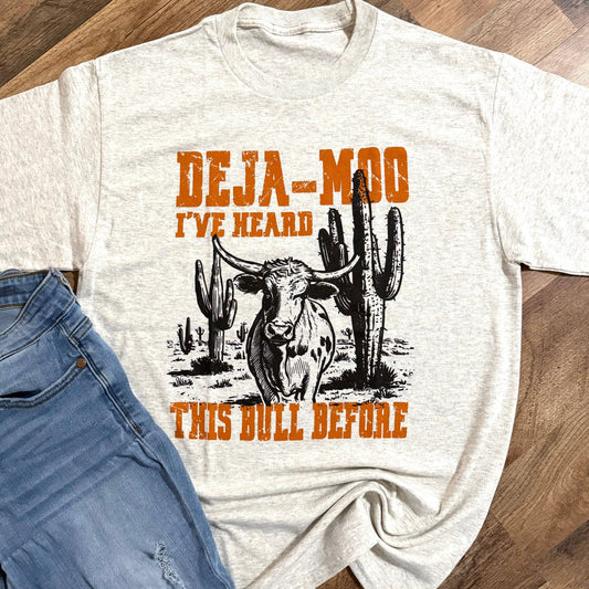 Envy Stylz Boutique Women - Apparel - Shirts - T-Shirts Deja Moo Graphic Tee