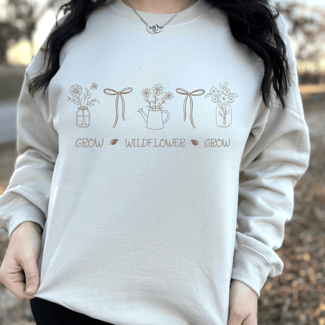 Envy Stylz Boutique Women - Apparel - Shirts - T-Shirts Grow Wildflower Grow Graphic Tee DEAL OF THE WEEK