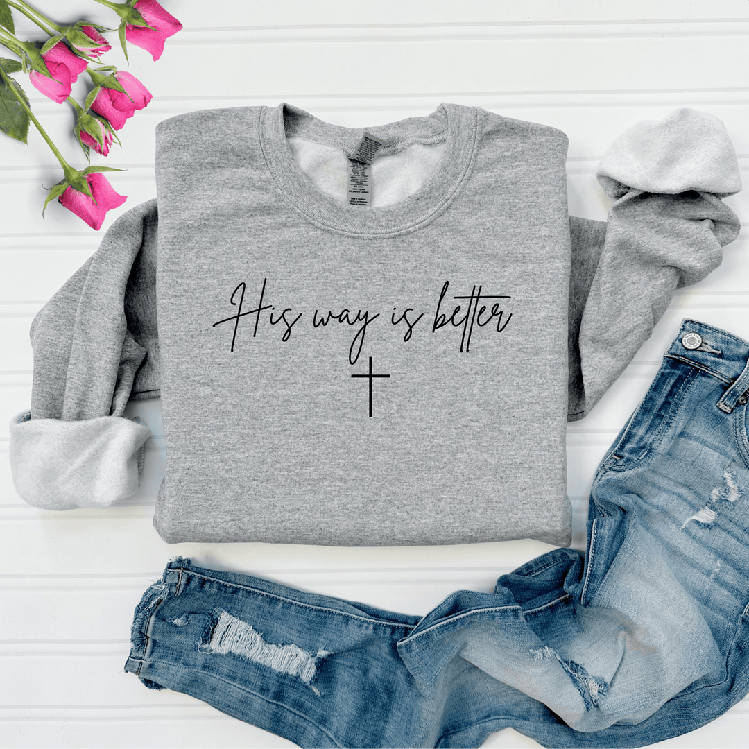 Envy Stylz Boutique Women - Apparel - Shirts - T-Shirts His Way Is Better Graphic Tee  DEAL OF THE DAY