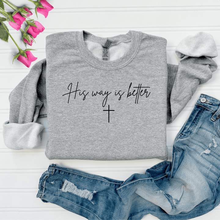 Envy Stylz Boutique Women - Apparel - Shirts - T-Shirts His Way Is Better Graphic Tee  DEAL OF THE DAY