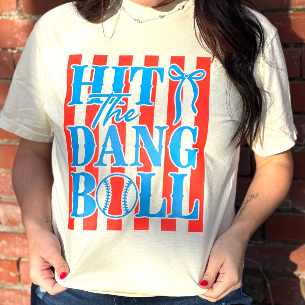 Envy Stylz Boutique Women - Apparel - Shirts - T-Shirts Hit The Dang Ball Graphic Tee