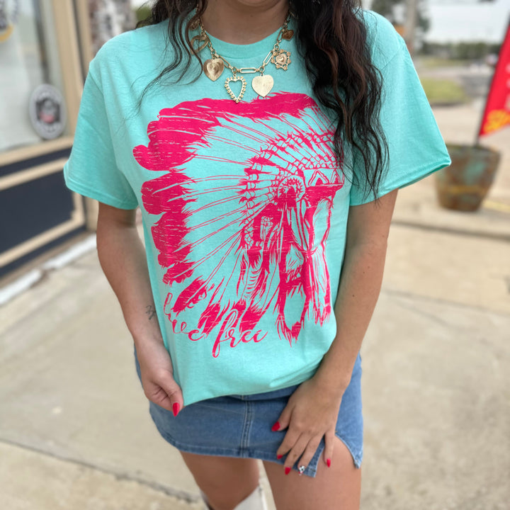 Envy Stylz Boutique Women - Apparel - Shirts - T-Shirts Live Free Graphic Tee