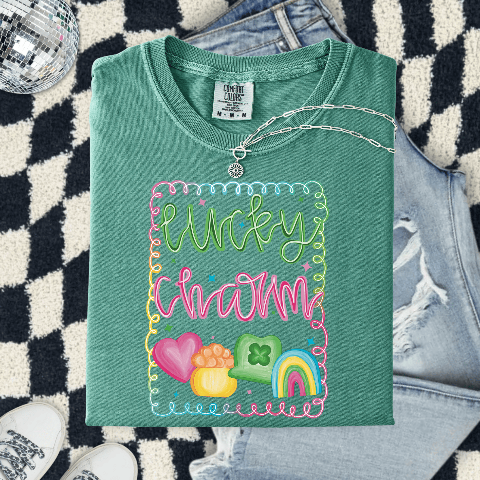 Envy Stylz Boutique Women - Apparel - Shirts - T-Shirts Lucky Charm Graphic Tee