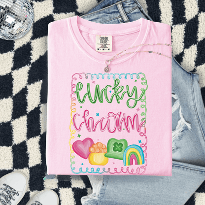 Envy Stylz Boutique Women - Apparel - Shirts - T-Shirts Lucky Charm Graphic Tee