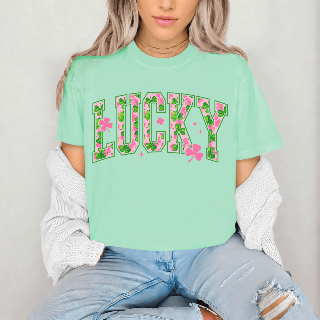Envy Stylz Boutique Women - Apparel - Shirts - T-Shirts Lucky Shamrock Graphic Tee