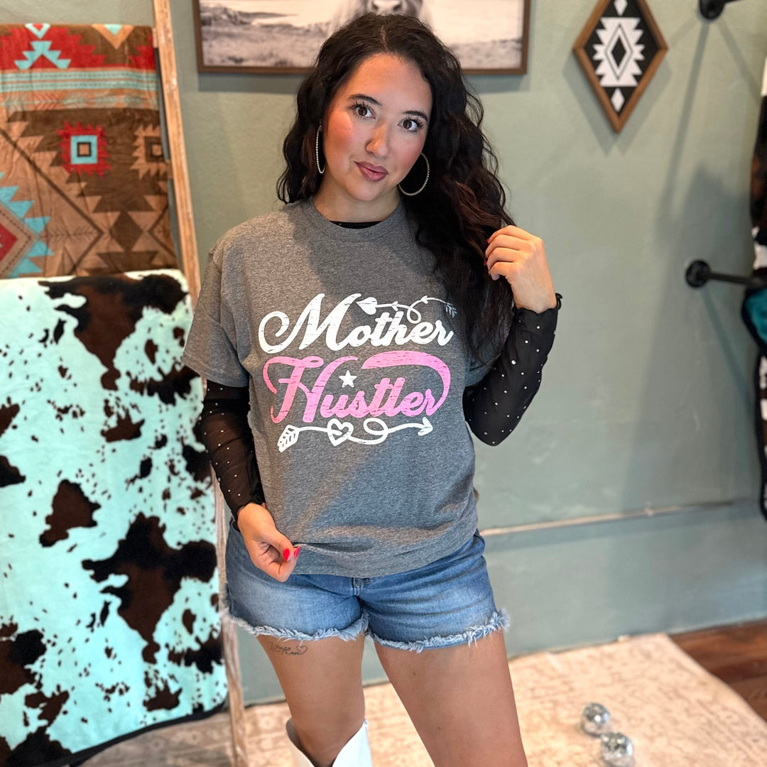Envy Stylz Boutique Women - Apparel - Shirts - T-Shirts Mother Hustler Graphic Tee