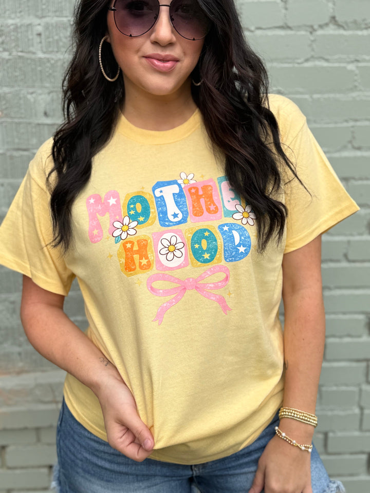 Envy Stylz Boutique Women - Apparel - Shirts - T-Shirts Motherhood Bow Scrapbook Graphic Tee