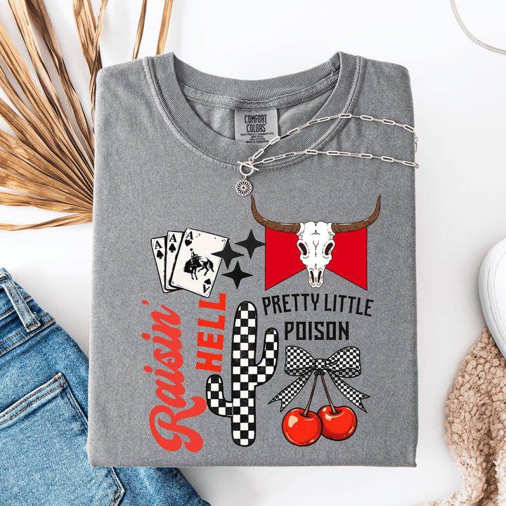 Envy Stylz Boutique Women - Apparel - Shirts - T-Shirts Pretty Little Poison Graphic Tee Shirt