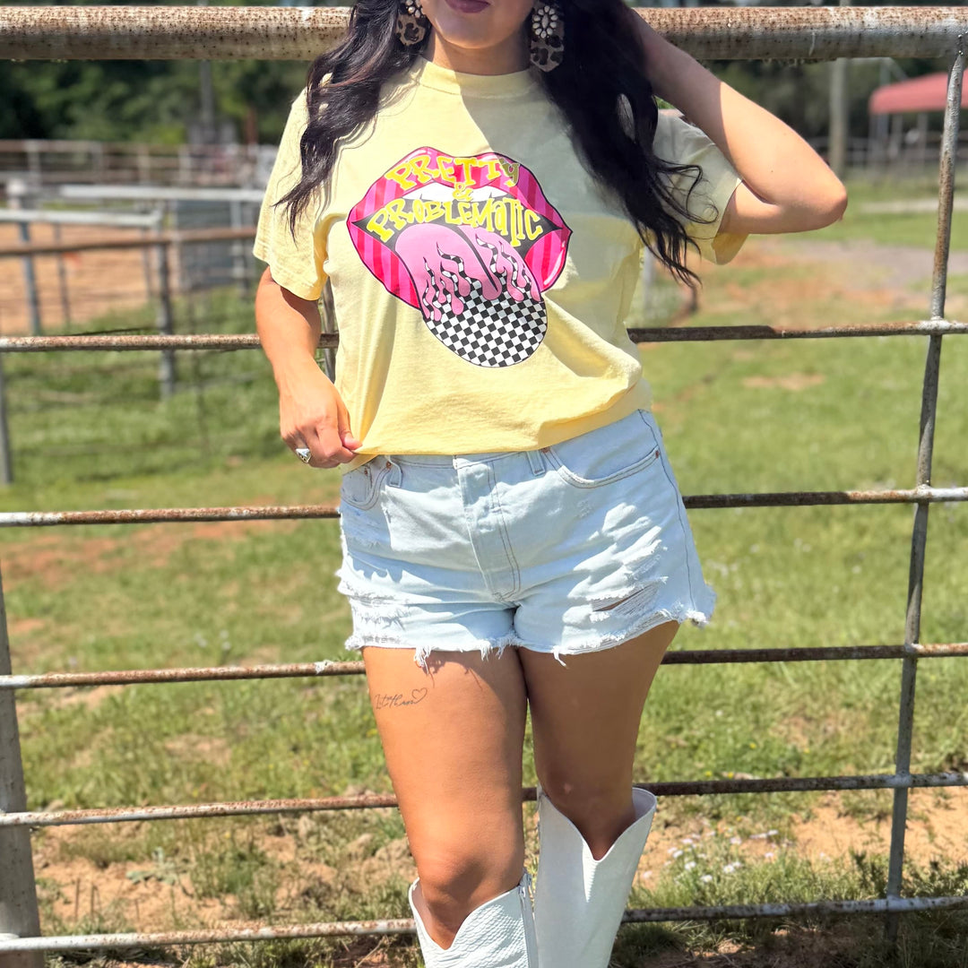 Envy Stylz Boutique Women - Apparel - Shirts - T-Shirts Pretty Problematic Graphic Tee