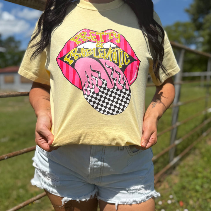 Envy Stylz Boutique Women - Apparel - Shirts - T-Shirts Pretty Problematic Graphic Tee