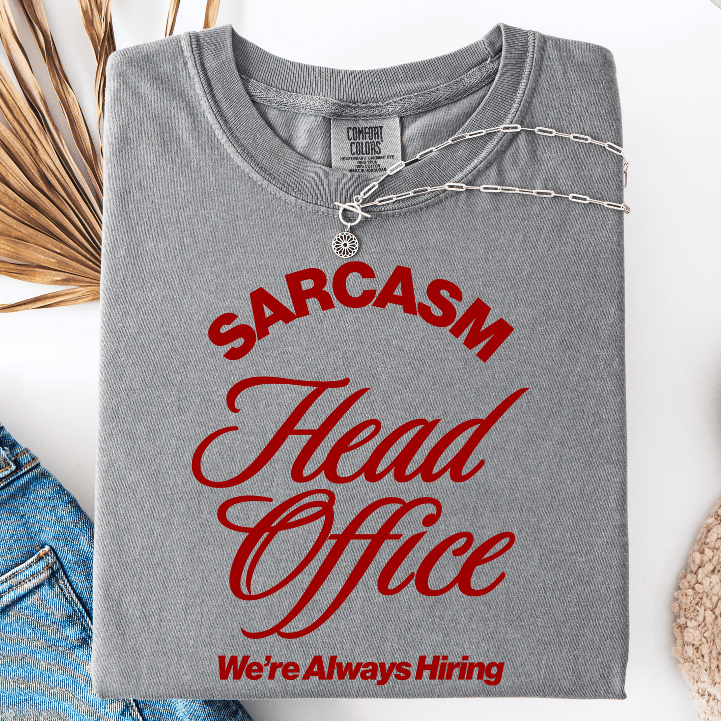 Envy Stylz Boutique Women - Apparel - Shirts - T-Shirts Sarcasm Head Office Graphic Tee