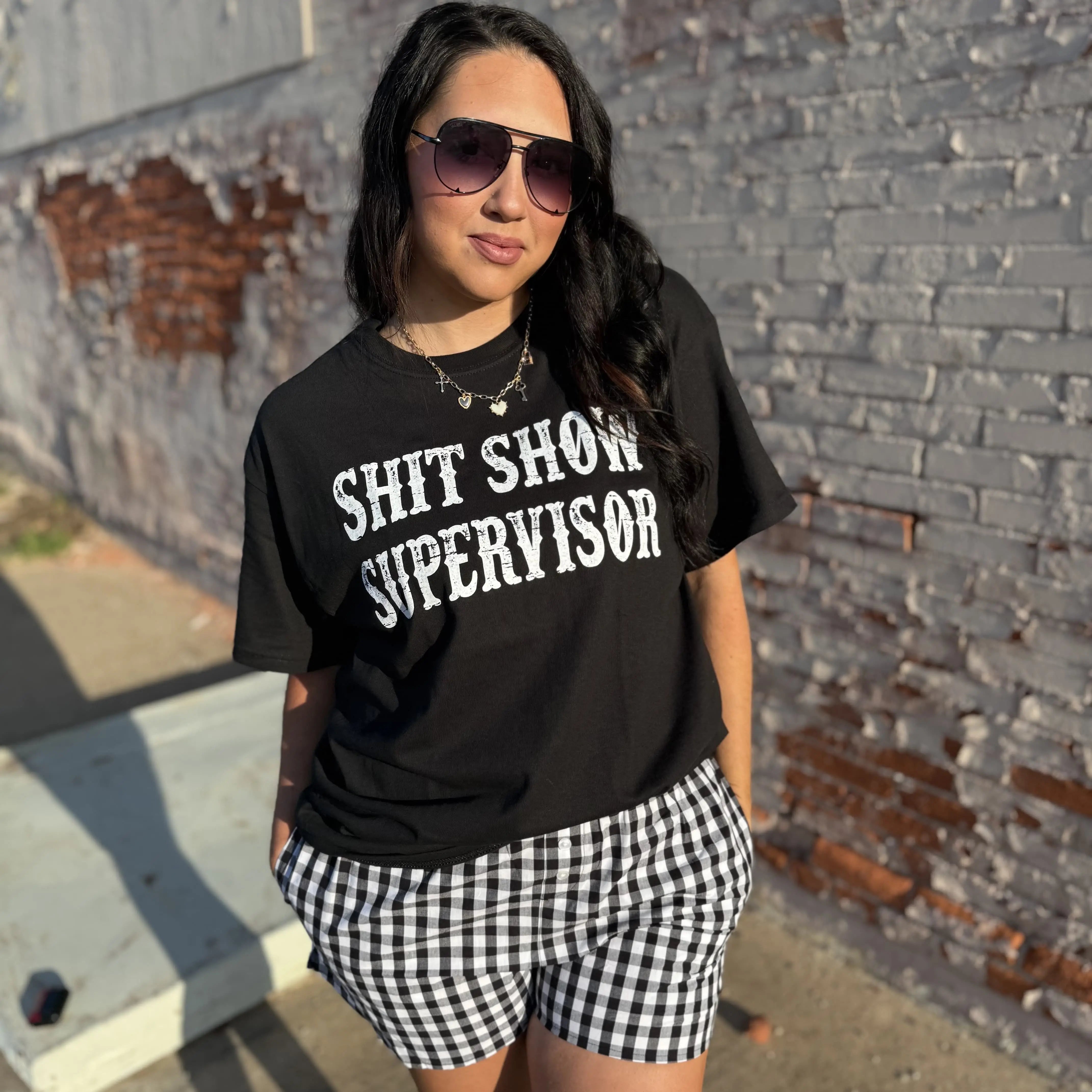 Shit Show Supervisor Graphic T-shirt - Envy Stylz Boutique
