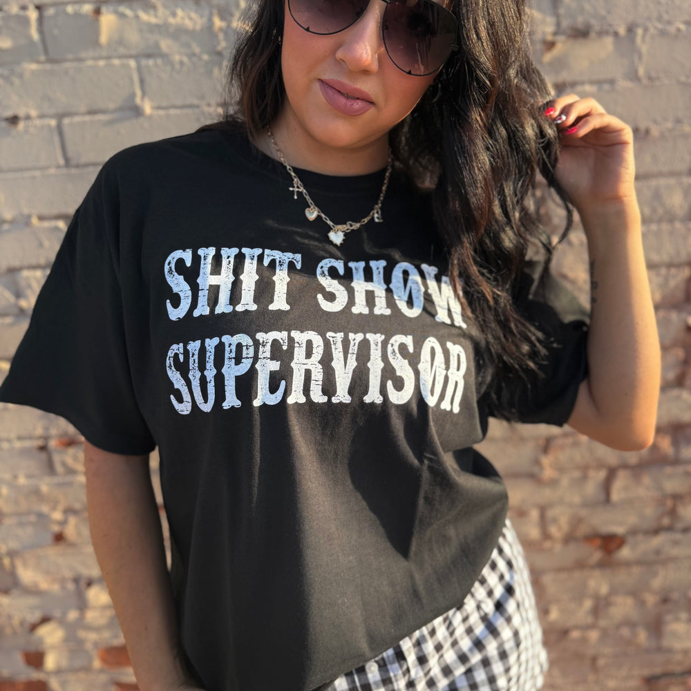 Envy Stylz Boutique Women - Apparel - Shirts - T-Shirts Shit Show Supervisor Graphic T-shirt