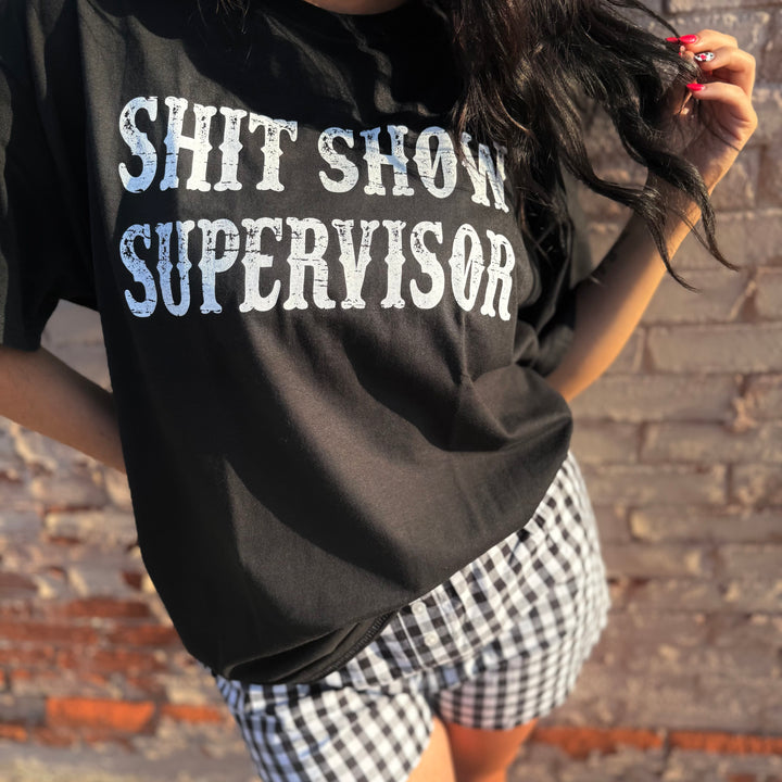 Envy Stylz Boutique Women - Apparel - Shirts - T-Shirts Shit Show Supervisor Graphic T-shirt