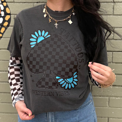 Envy Stylz Boutique Women - Apparel - Shirts - T-Shirts Tattoos and Western Vibes Graphic Tee