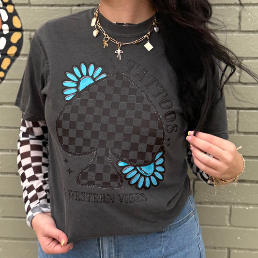 Envy Stylz Boutique Women - Apparel - Shirts - T-Shirts Tattoos and Western Vibes Graphic Tee