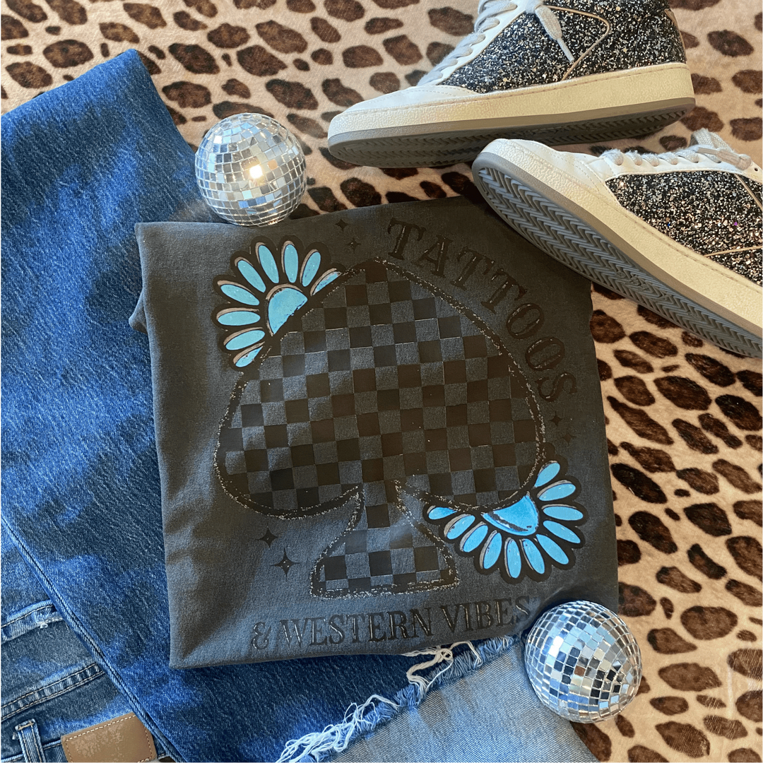 Envy Stylz Boutique Women - Apparel - Shirts - T-Shirts Tattoos and Western Vibes Graphic Tee