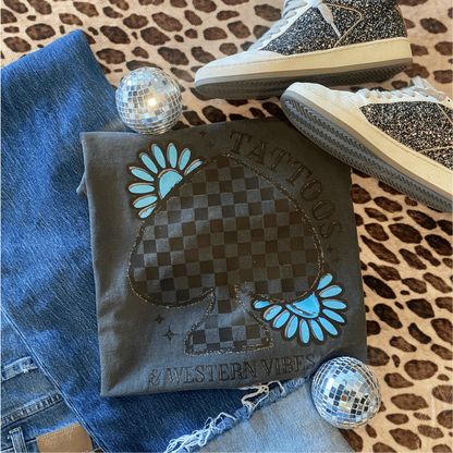 Envy Stylz Boutique Women - Apparel - Shirts - T-Shirts Tattoos and Western Vibes Graphic Tee