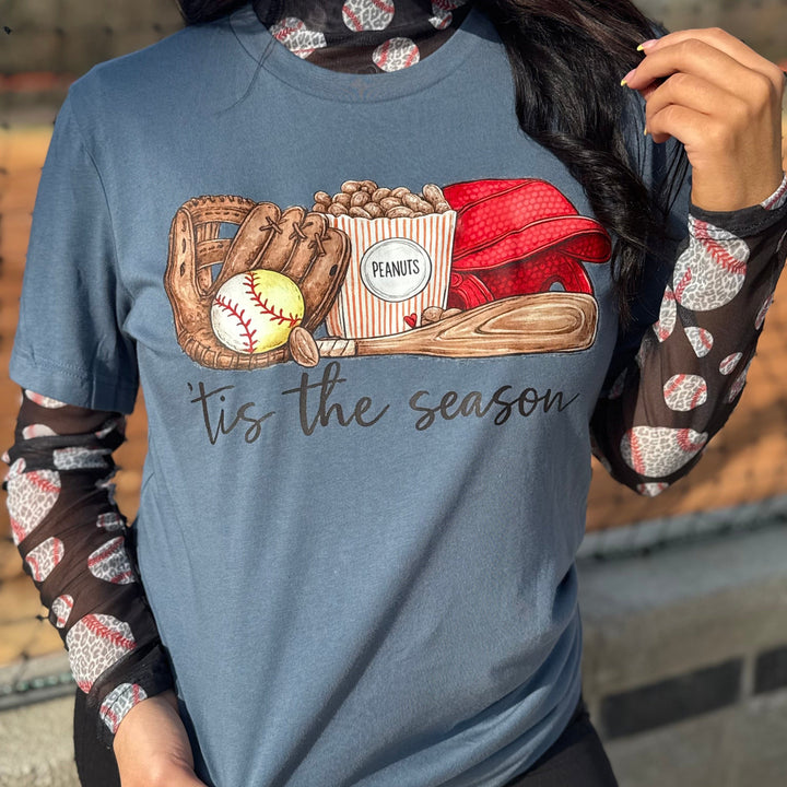 Envy Stylz Boutique Women - Apparel - Shirts - T-Shirts Tis The Season Baseball Graphic Tee