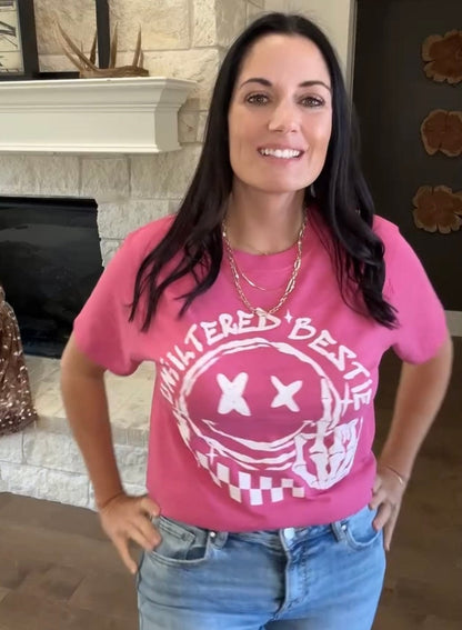 Envy Stylz Boutique Women - Apparel - Shirts - T-Shirts Unfiltered Bestie Graphic T-shirt