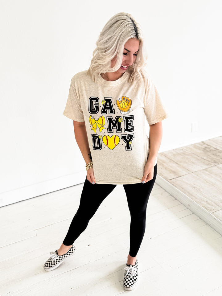 Envy Stylz Wholesale Women - Apparel - Shirts - T-Shirts Game Day Softball Graphic Tee