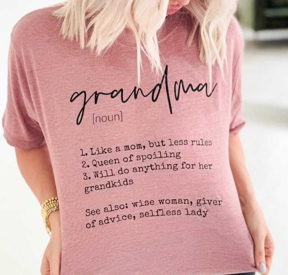 Envy Stylz Wholesale Women - Apparel - Shirts - T-Shirts Grandma Graphic Tee