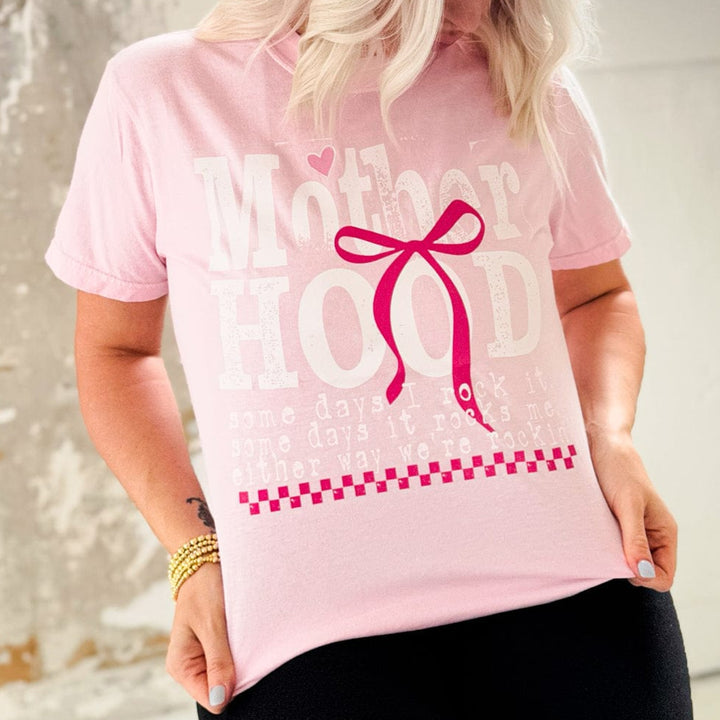 Envy Stylz Wholesale Women - Apparel - Shirts - T-Shirts Motherhood Bow Graphic Tee
