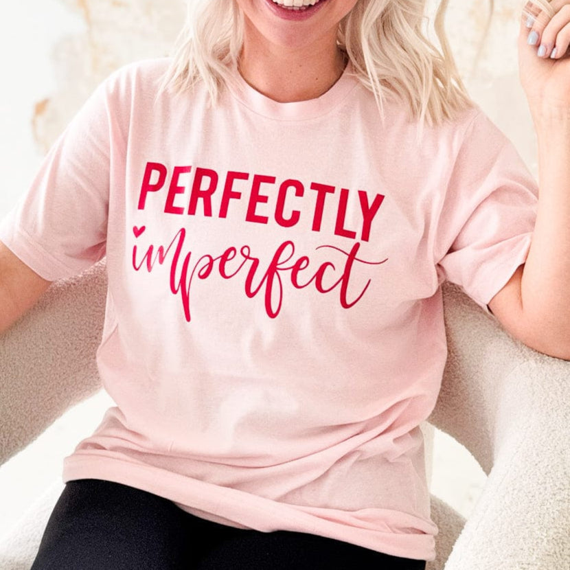 Envy Stylz Wholesale Women - Apparel - Shirts - T-Shirts Perfectly Imperfect Graphic Tee