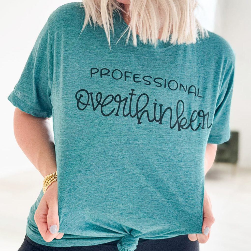 Envy Stylz Wholesale Women - Apparel - Shirts - T-Shirts Professional Overthinker Graphic Tee