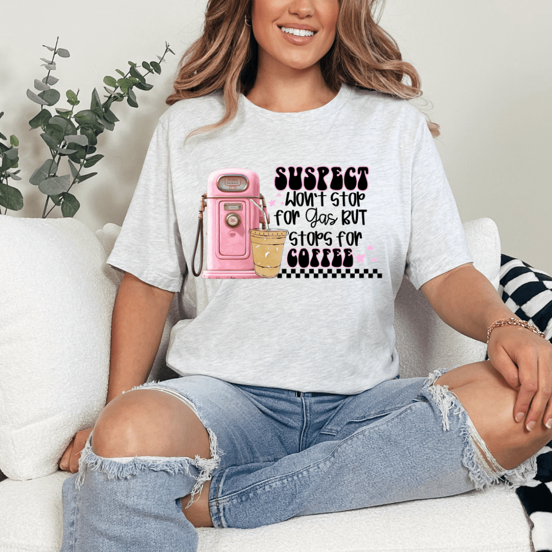 Envy Stylz Wholesale Women - Apparel - Shirts - T-Shirts Suspect Won't Stop For Gas Graphic Tee