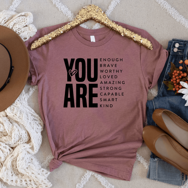 Envy Stylz Wholesale Women - Apparel - Shirts - T-Shirts YOU ARE Graphic Tee