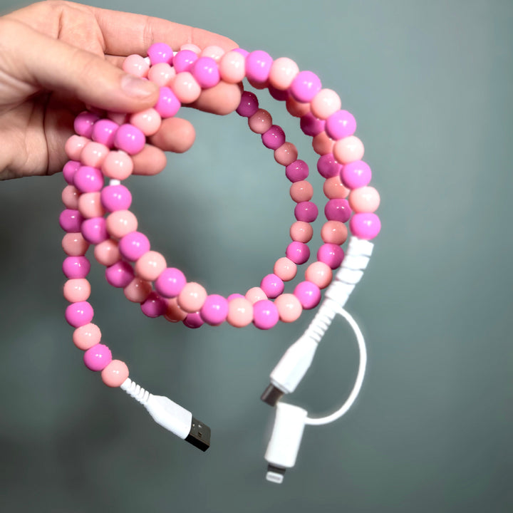 FestiviTees Women - Accessories - Earrings Beaded Phone Chargers USB/USB-C/Lightning