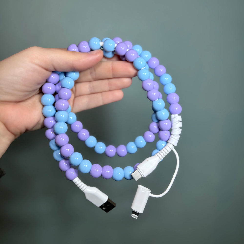 FestiviTees Women - Accessories - Earrings Beaded Phone Chargers USB/USB-C/Lightning