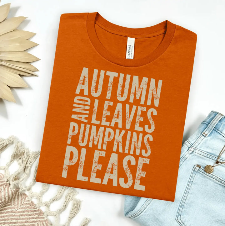 Envy Stylz Boutique Women - Apparel - Shirts - T-Shirts Autumn Leaves Graphic Tee