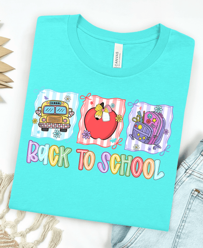 FestiviTees Women - Apparel - Shirts - T-Shirts Back to School Graphic Tee