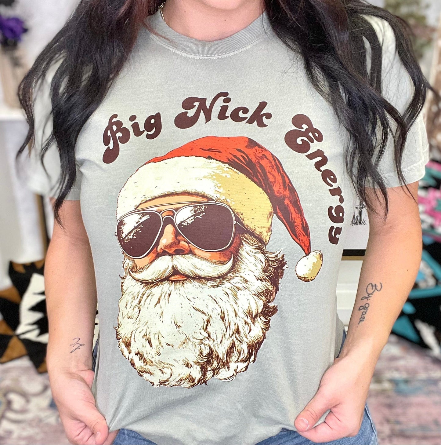 FestiviTees Women - Apparel - Shirts - T-Shirts Big Nick Energy Graphic Tee