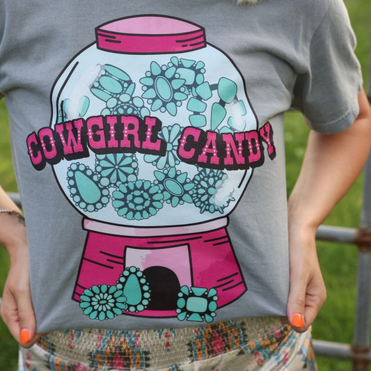 FestiviTees Women - Apparel - Shirts - T-Shirts Cowboy Candy Graphic Tee