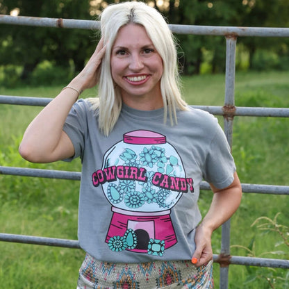 FestiviTees Women - Apparel - Shirts - T-Shirts Cowboy Candy Graphic Tee