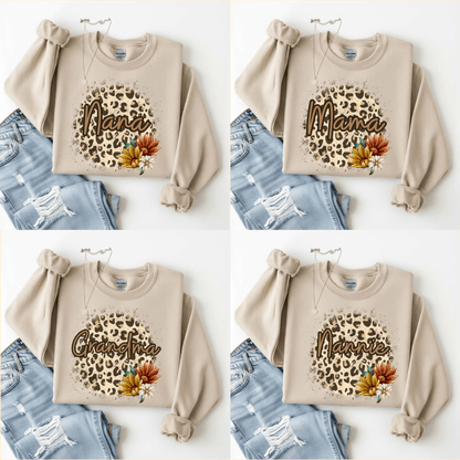 FestiviTees Women - Apparel - Shirts - T-Shirts Custom Leopard Name Graphic Tee