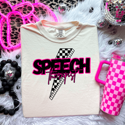 FestiviTees Women - Apparel - Shirts - T-Shirts Custom Occupation Bolt Graphic Tee