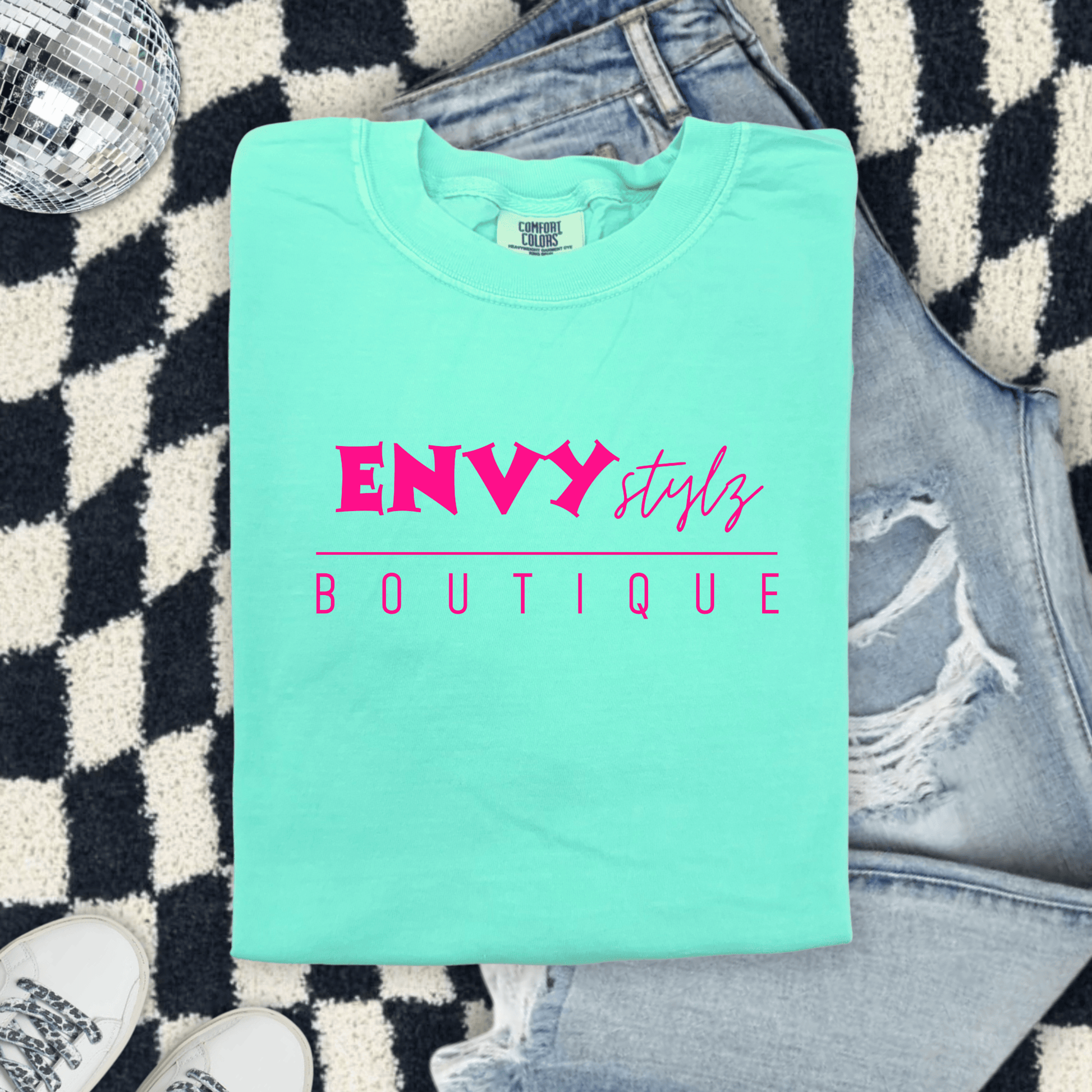FestiviTees Women - Apparel - Shirts - T-Shirts Envy Stylz Logo Graphic Tee