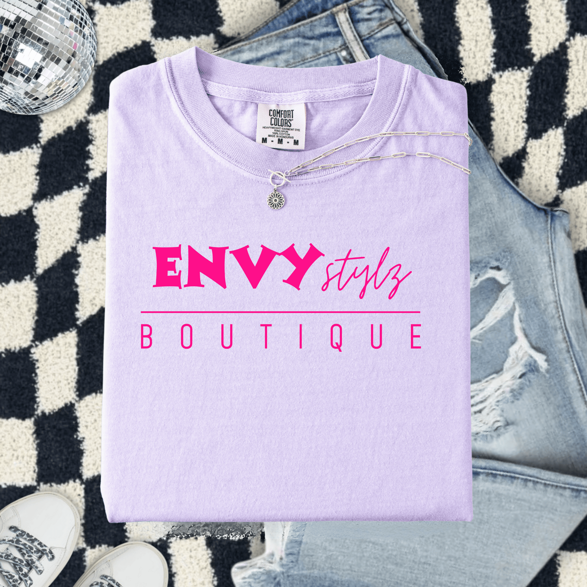 FestiviTees Women - Apparel - Shirts - T-Shirts Envy Stylz Logo Graphic Tee